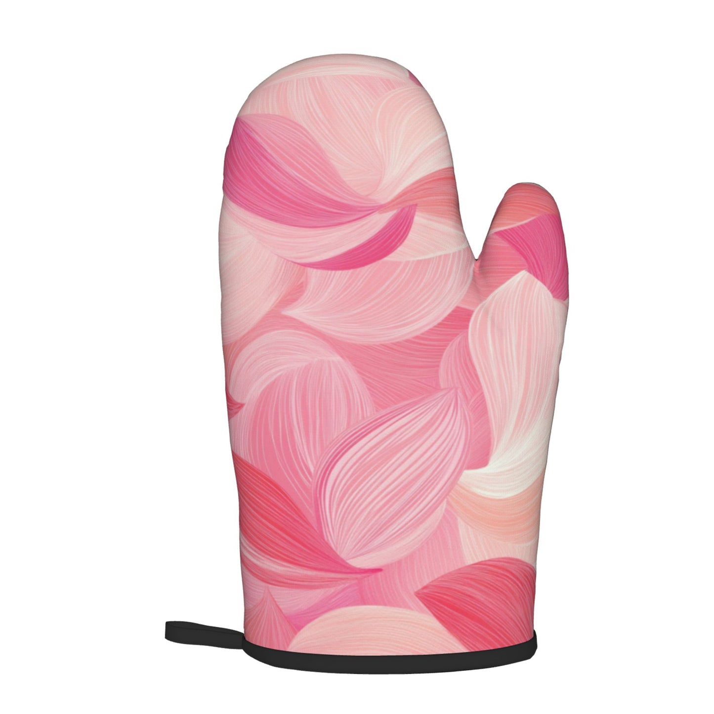 Soft Pink - Toned Kitchen Baking Set (Oven Mitt + Pot Holder): Add Romantic & Gentle Vibe to Cooking