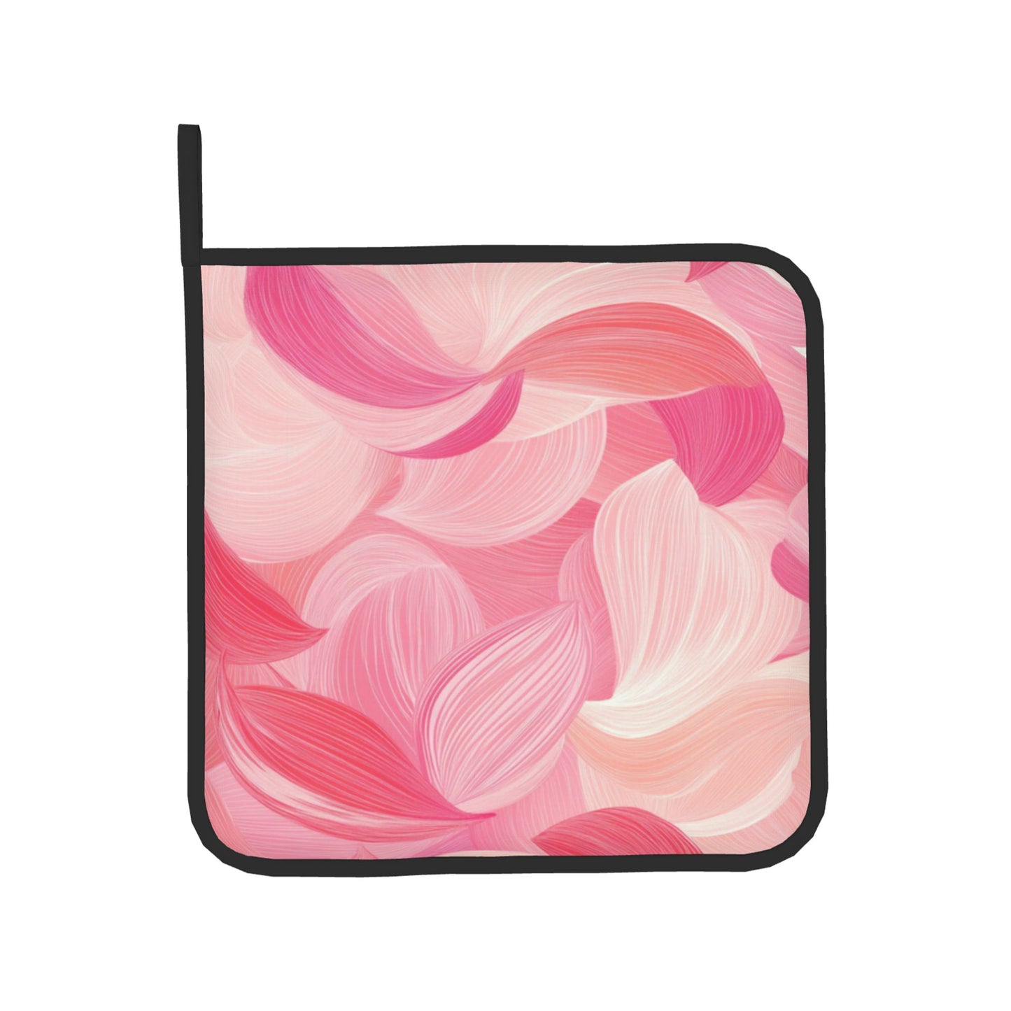 Soft Pink - Toned Kitchen Baking Set (Oven Mitt + Pot Holder): Add Romantic & Gentle Vibe to Cooking